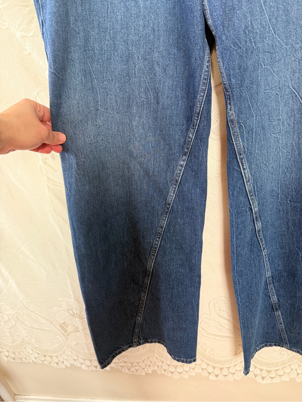 ANINE BING Briley High Rise Wide Leg Jeans - Picture 5 of 9
